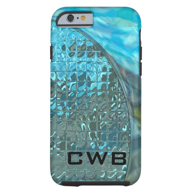 Megastyle Diva-Monogramm Case-Mate iPhone Hülle (Rückseite)