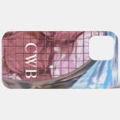 Megastyle Rue Monogram Case-Mate iPhone Hülle (Rückseite (Horizontal))