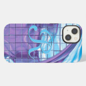 Megastyle Surf Monogramm iPhone Hülle (Rückseite (Horizontal))