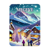 Megève: Elegante Alpine und Prestige Wintersport Magnet (Vertikal)