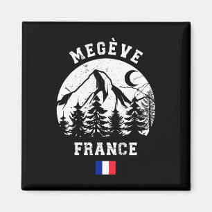 Megève France Alps Ski Resort Alpin Skifahren Fran Magnet