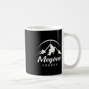 Megève Frankreich Skigebiet Skifahren Snowboarden Kaffeetasse
