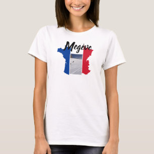 Megeve Ski Frankreich T-Shirt