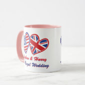 Meghan-and-Harrys Wedding Tasse (Vorderseite Links)