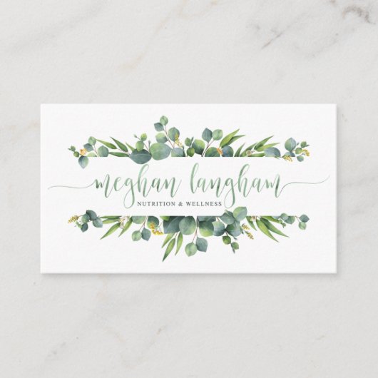 Meghan Langham Visitenkarte (Vorderseite)