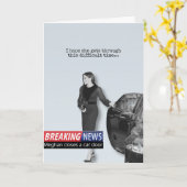 Meghan Markle Grußkarte Karte (Gelbe Blume)