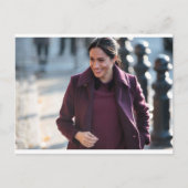 Meghan Markle Lila Postcard Postkarte (Vorderseite)