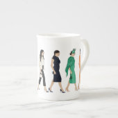 Meghan Markle Marching Figures Tasse - Final UK To (Vorderseite Rechts)