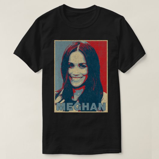Meghan Markle President 2024  Democratic Election  T-Shirt (Design vorne)
