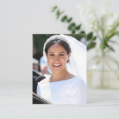 Meghan Markle Royal Wedding Dankeskarte (Stehend Vorderseite)