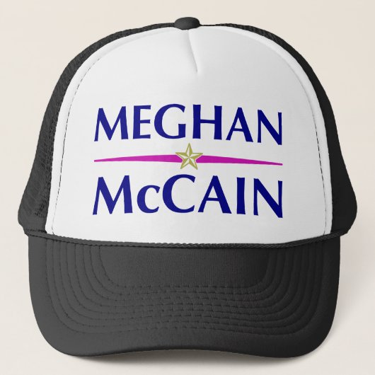meghan_mccain_classic truckerkappe (Vorderseite)
