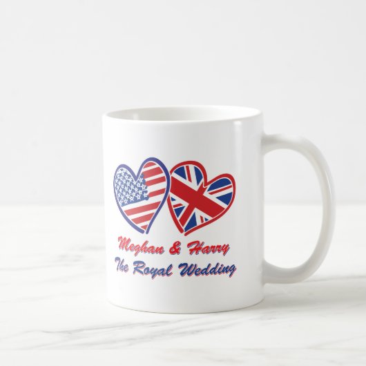 Meghan und Harry The Royal Wedding Kaffeetasse (Rechts)