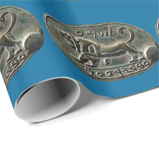 Megiddo-Siegel Geschenkpapier (Rolleneckpunkt)