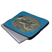 Megiddo-Siegel Laptopschutzhülle (Vorne Knopf)