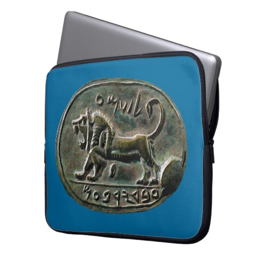 Megiddo-Siegel Laptopschutzhülle (Vorderseite Links)