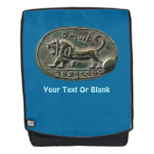 Megiddo-Siegel Rucksack (Vorderseite)