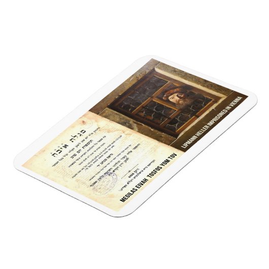 Megilas Eivah Tosfos Yom Tov Lipmann Heller Segula Magnet (Linke Seite)