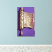 Megillah in einem Silberfall, Wien, c.1715 Leinwanddruck (Insitu (Holzboden))