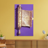 Megillah in einem Silberfall, Wien, c.1715 Leinwanddruck (Insitu (Wohnzimmer))