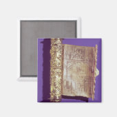Megillah in einem Silberfall, Wien, c.1715 Magnet (Vorderseite/Rückseite)