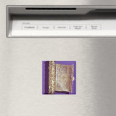 Megillah in einem Silberfall, Wien, c.1715 Magnet (In Situ (Geschirrspüler))