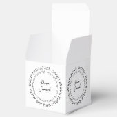 Megillat Esther Quote Hebrew für Mishloach Manot Geschenkschachtel (Geöffnet)