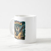 Megoosa Illustration Combo Creature Funny Kaffeetasse (Vorderseite Links)