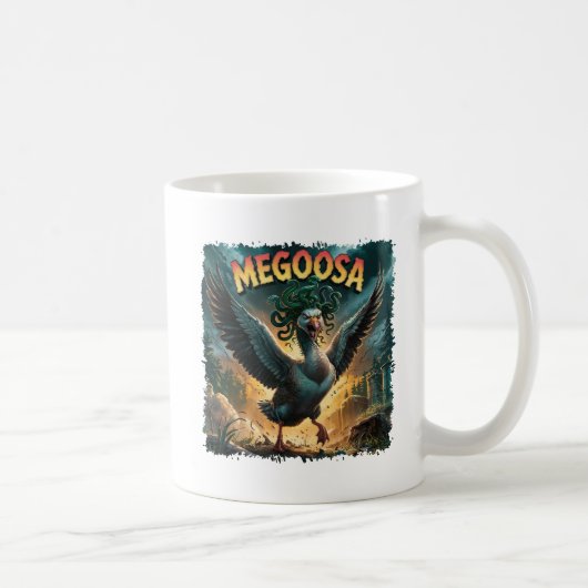 Megoosa Illustration Combo Creature Funny Kaffeetasse (Rechts)
