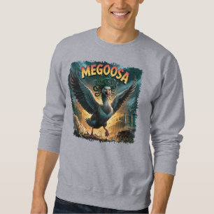 Megoosa Illustration Combo Creature Funny Sweatshirt