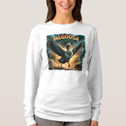 Megoosa Illustration Combo Creature Funny T-Shirt (Vorderseite)