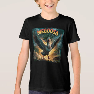 Megoosa Illustration Combo Creature Funny Tri-Blend Shirt