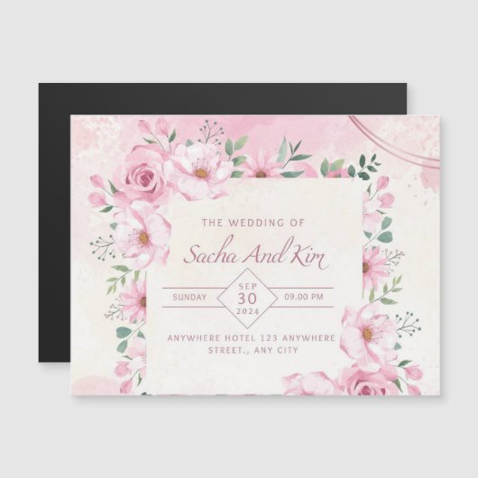 Megs WORLD Magnetkarte (Vorne/Hinten)