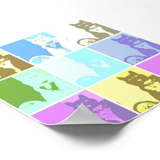 Megumi-Quadrate-Poster Poster (Ecke)