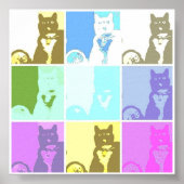 Megumi-Quadrate-Poster Poster (Vorne)