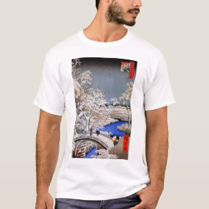 Meguro Trommel-Brücke und Sonnenuntergang-Hügel, T-Shirt