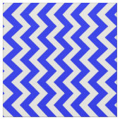 Megwan Blue und White Stoff (Nahaufnahme)