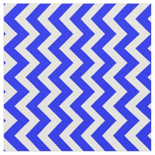 Megwan Blue und White Stoff (Nahaufnahme)