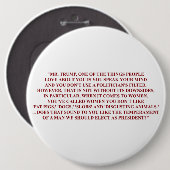 Megyn Kelly Fragen-Button Button (Vorne & Hinten)