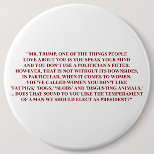 Megyn Kelly Fragen-Button Button