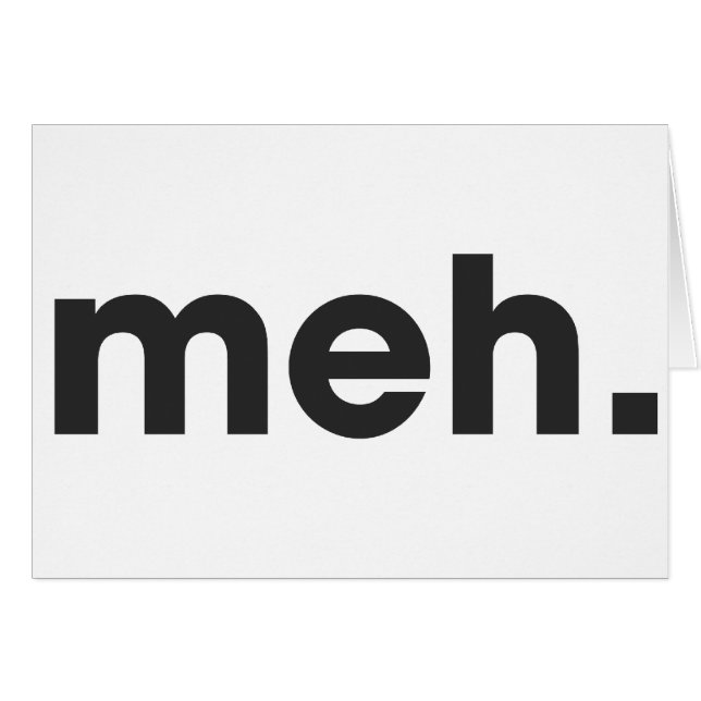 Meh (Vorderseite (Horizontal))