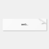 Meh. Autoaufkleber (Vorne)