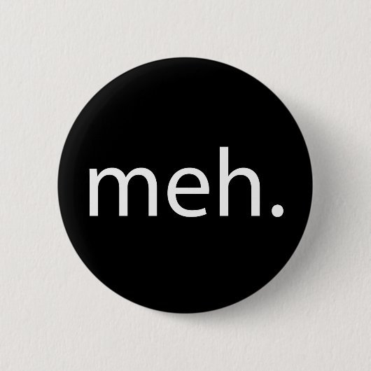 meh button (Vorderseite)