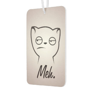 Meh Cat Car Air Freshener Autolufterfrischer