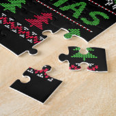 Meh Cat Christmas TShirt Puzzle (Seite)