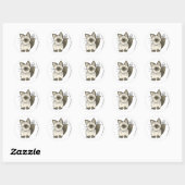 Meh Cat Stickers (Blatt)