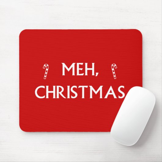 Meh Christmas Mousepad (Mit Mouse)