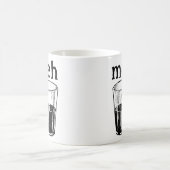 Meh Cup Funny Mug Kaffeetasse (Mittel)