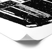 Meh Cup Funny Poster (Ecke)