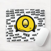 Meh (& das coole runde Ding mit einem Auge) Mousepad (Mit Mouse)