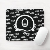 Meh (& das coole runde Ding mit einem Auge) Mousepad (Mit Mouse)